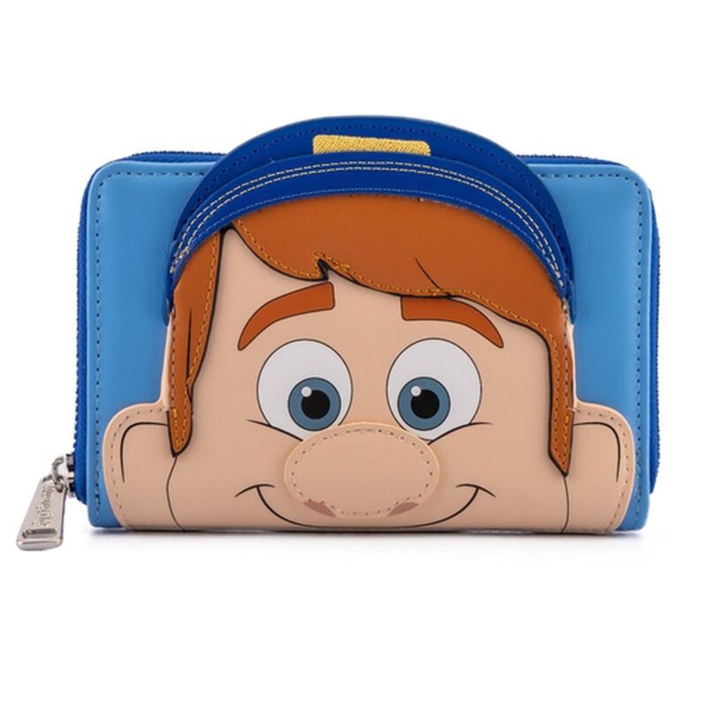 DISNEY loungefly Wreck-It Ralph Fix-It Felix Cosplay Zip Around Wallet